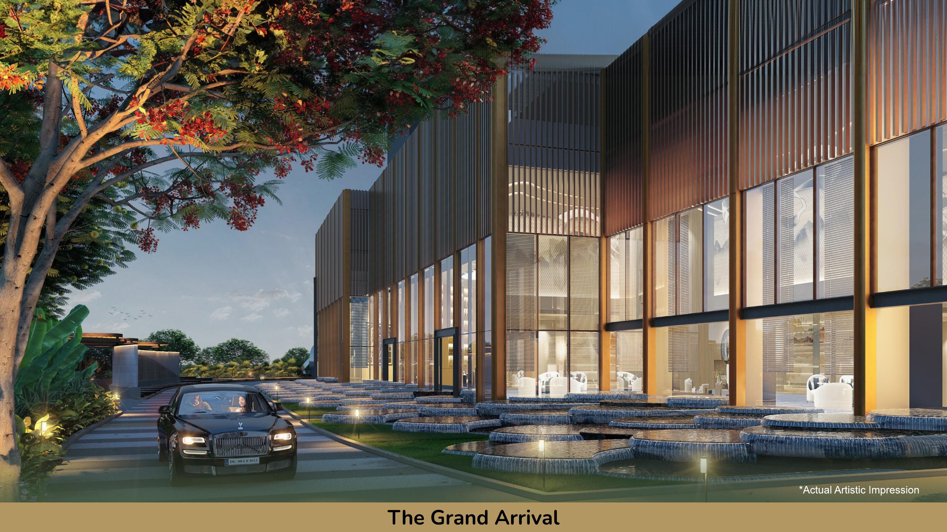 The Manor — Triple Height Lobby